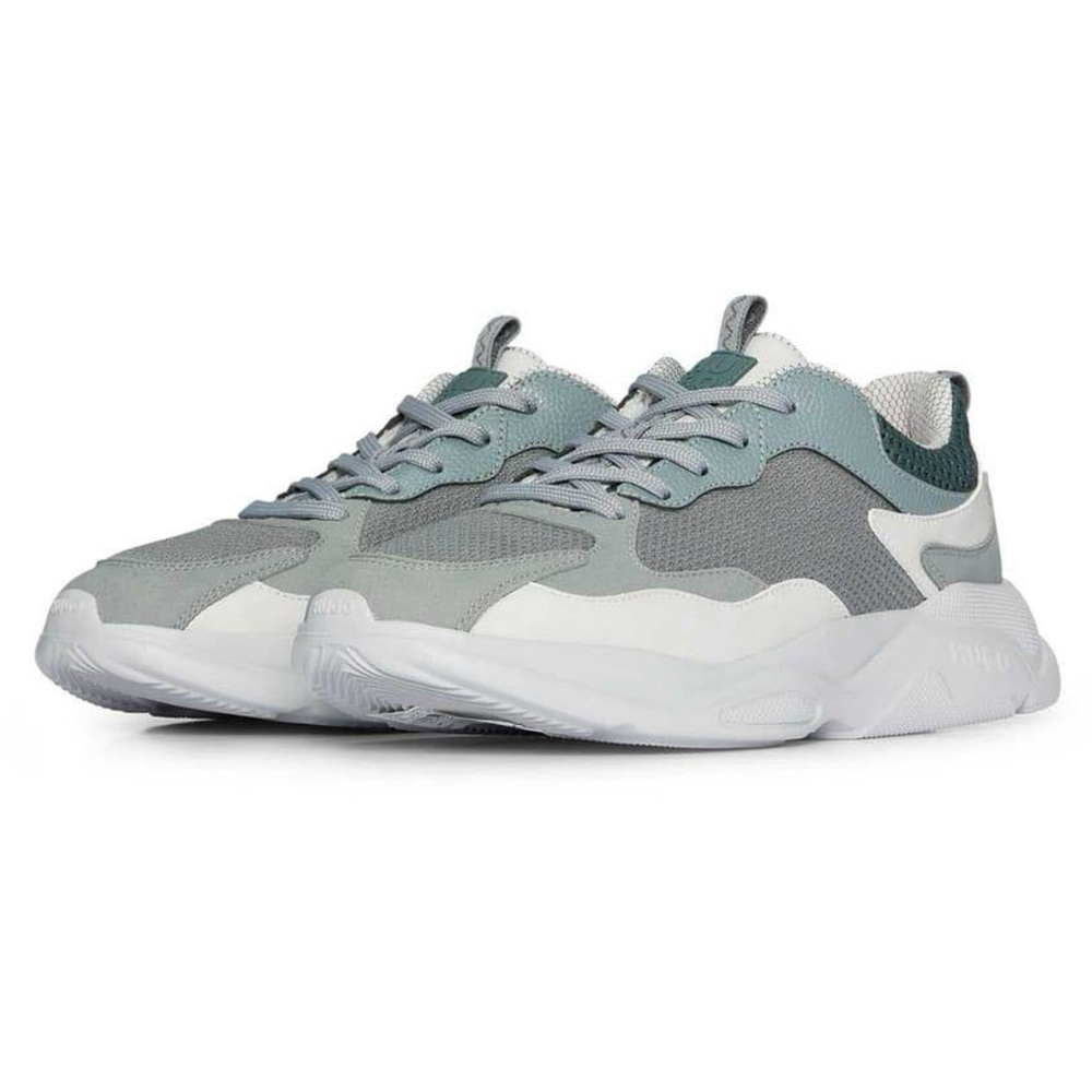 HUGO • Leon Runn Trainers Runners Sneakers Shoes - Picture 3 of 8